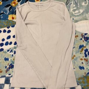 Everlane Women's Ribbed Long Sleeve Top Small